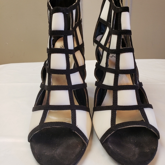 N.Y.L.A. Julienn Womens Open Toe Stiletto - Picture 3 of 5